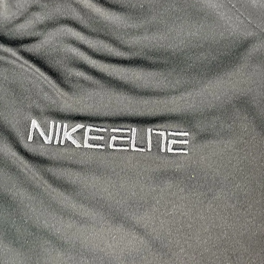 Vintage Nike Elite Basketball Practice Jersey Men’s L Black Dri Fit 2000s